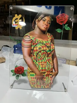 Transparent Picture Frame with Stand