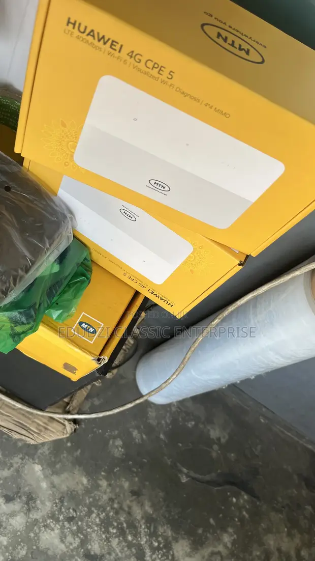 Huawei 4G CPE Router B636-336 with MTN Data SIM - 1
