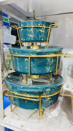 Ceramic Chafing Bowl Set