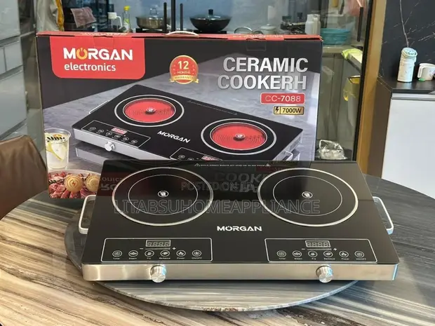 Brand New Ceramic Hotplate - Double Burner - 1