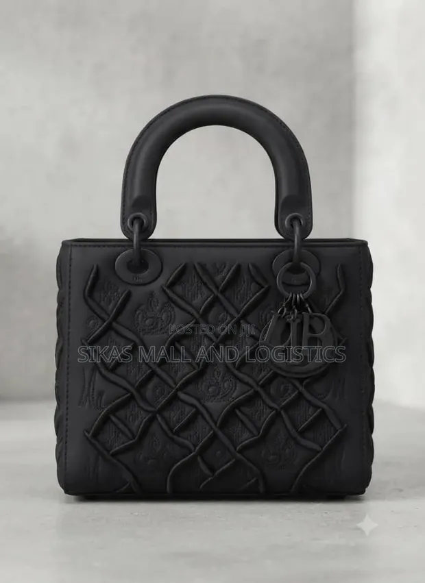 Dior Inspired Black Handbag - 1