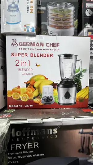 German Chef 2-in-1 Blender & Grinder