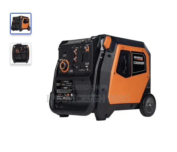 Generac Portable Dual-Fuel Generator 5.2kW - 1