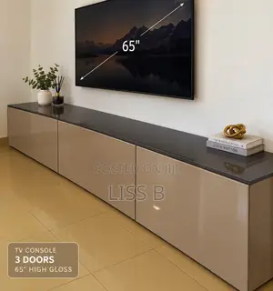 Royal Comfort TV Console - 65 Inch High Gloss