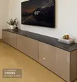 Royal Comfort TV Console - 65 Inch High Gloss - 1