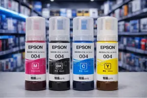 004 Refill Ink for Epson L3118, L3153, L3256 Printers