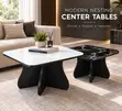 Royal Comfort Modern Nesting Center Table Set - 3