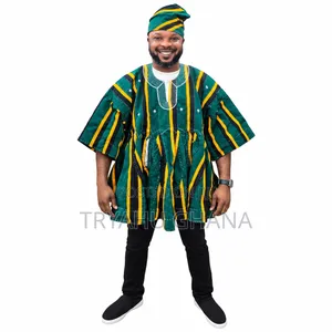 Handmade Ghanaian Smocks, Fugu & Batakari at Tryahu