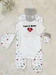 5-Piece Baby Outfit Set (0-9 Months) - 1