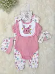 5-Piece Baby Outfit Set (0-9 Months) - 5