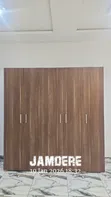 European Standard Wardrobe, Bed, Wood Doors, TV Unit - 4