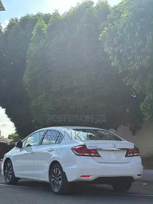 2015 Honda Civic EX Sedan (White)