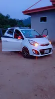Kia Morning 2012 White - 1