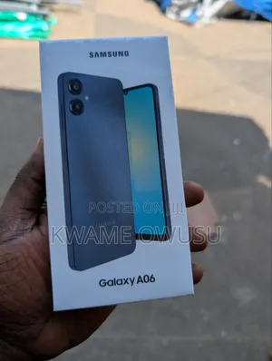 New Samsung Galaxy A06 128GB Blue