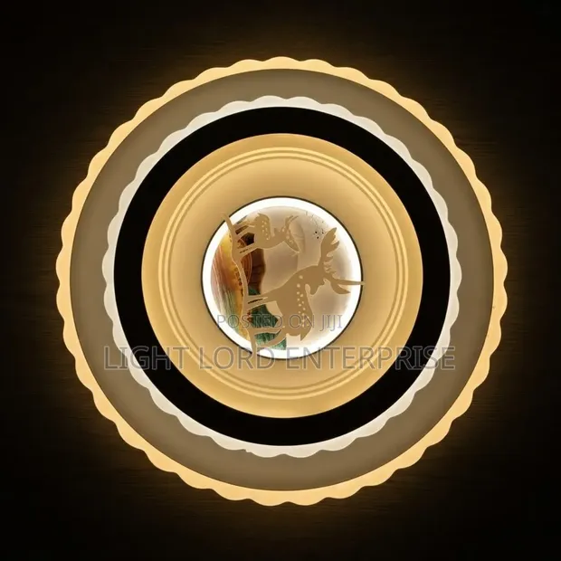 Reflect Rose Warm LED 3-Color Ceiling Light - 1