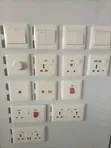 Spacetek White Double/Single Wall Switch - 1