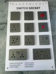 Spacetek White Double/Single Wall Switch - 2