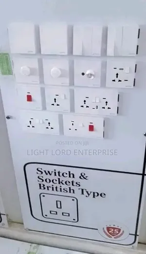 BRB Universal Double Socket with Switches