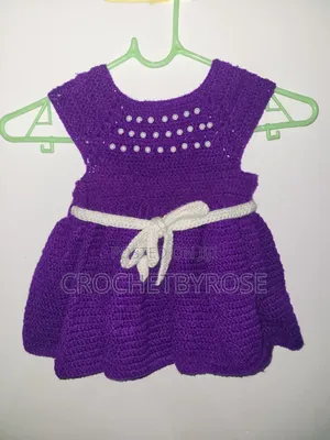 Handmade Crochet Children's Dresses