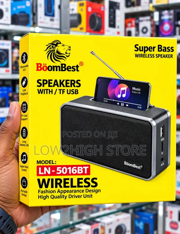 BoomBest LN-5016BT 40W Bluetooth Speaker - 1