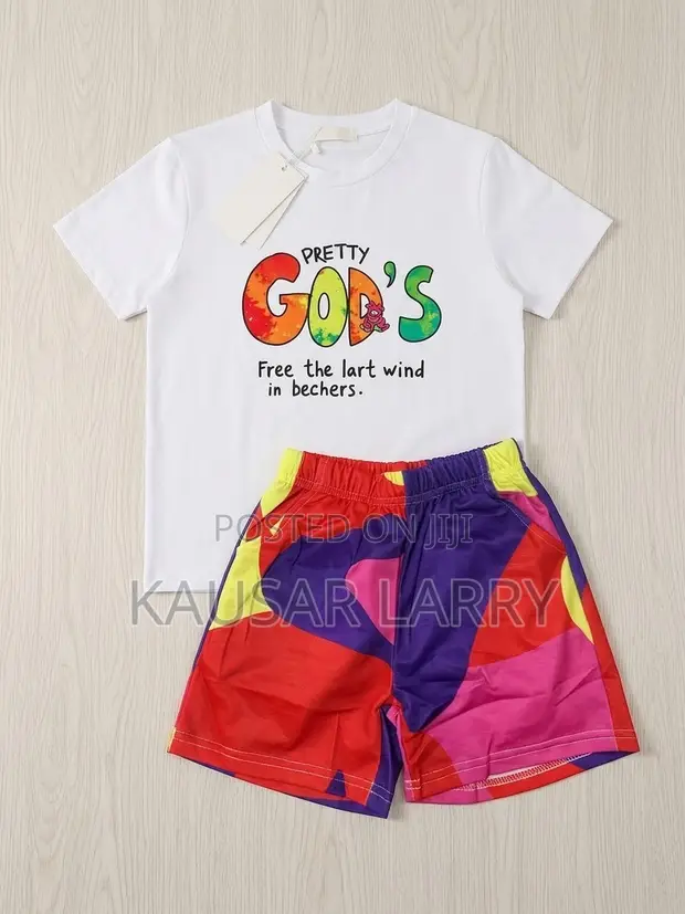 Kids T-Shirt & Shorts Set | Stylish Casual Wear - 1