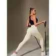 Stretchy Cotton Ribbed Leggings - Women's - 2
