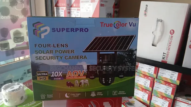 Superpro 4-Lens 4G Solar PTZ Camera - 1
