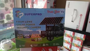 Superpro 4-Lens 4G Solar PTZ Camera