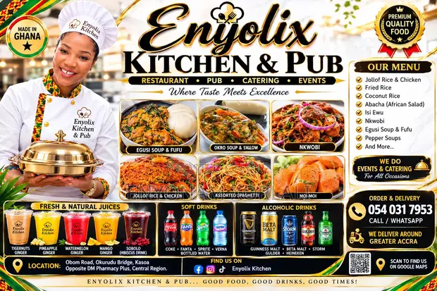 Enyolix Kitchen: Authentic Nigerian & Ghanaian Food - 1