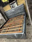 Modern Upholstered Queen Size Bed Frame - 3