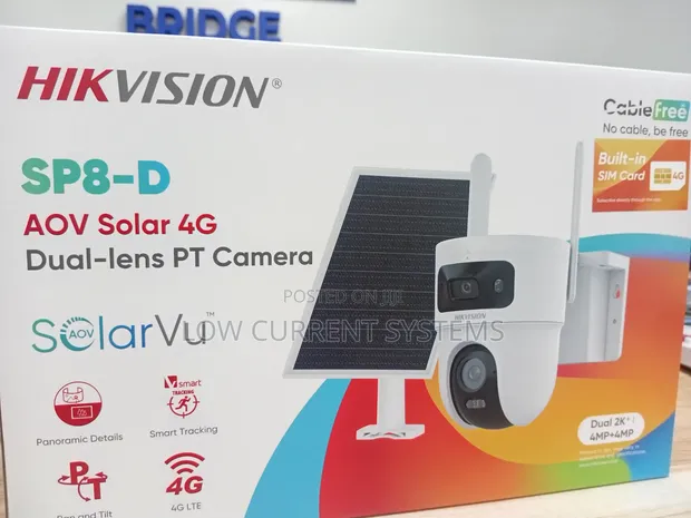 Hikvision Dual Lens Solar PT Camera (4G) - 1