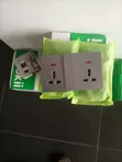 SXD Grey Double Socket with USB Ports - 1