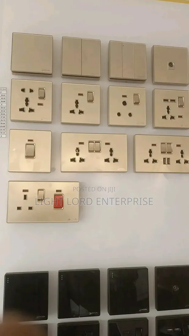 XGZ UK Wall Socket and Switches - 30 Year Warranty - 1