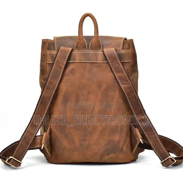 Emerson Leather Thorne Buffalo Leather Backpack - 1