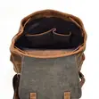 Emerson Leather Thorne Buffalo Leather Backpack - 3
