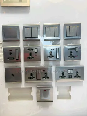 Huffington Universal Socket and Switches (30-Year Warranty)