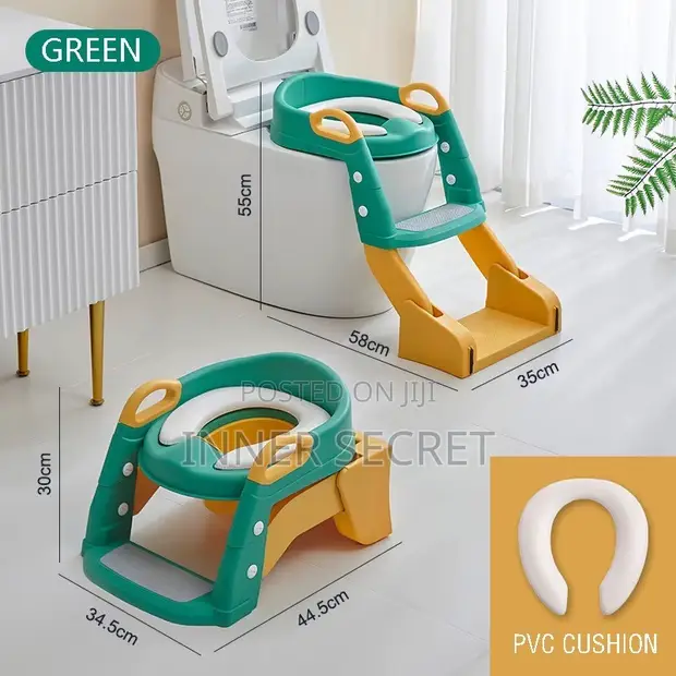 Baby Potty Chair with Ladder - 1
