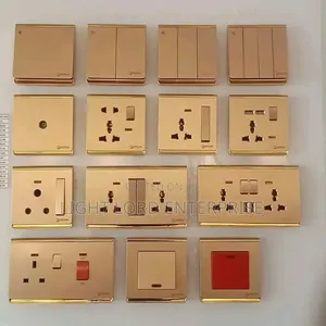 Quality Copper Double Socket and Switch with 30-Year Warranty