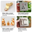Quality Copper Double Socket and Switch with 30-Year Warranty - 2