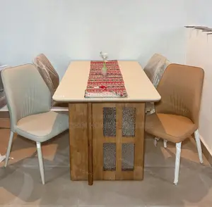 Premium Solid Wood Dining Table | 100% Imported