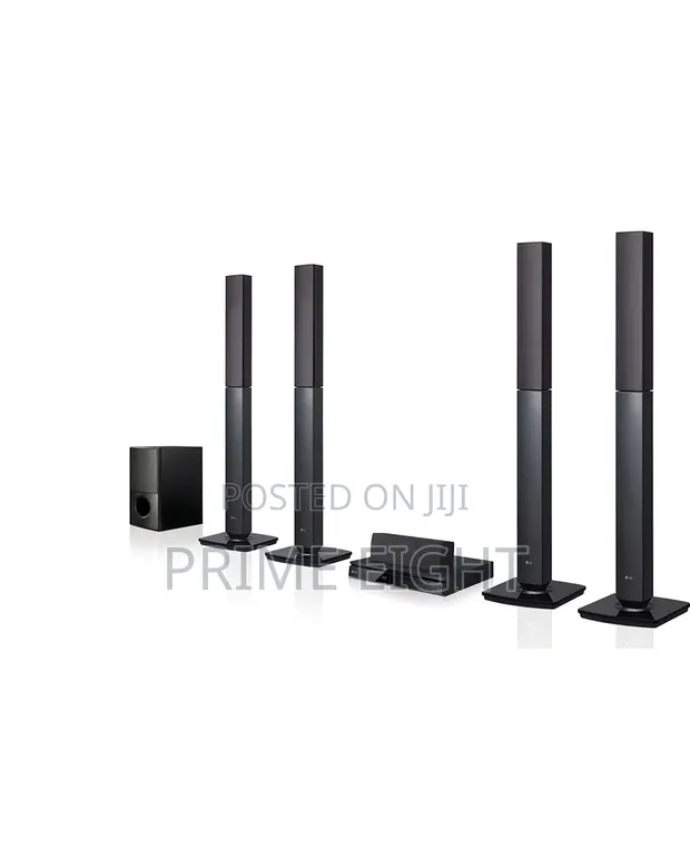 LG LHD655BT 1000W 5.1-Channel DVD Home Theater System - 1