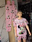 Kids Pajamas 4-in-1 Set with Slippers - 1