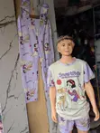 Kids Pajamas 4-in-1 Set with Slippers - 4