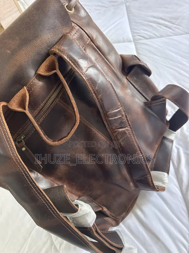 Dakota Buffalo Leather Backpack - Emerson Leather - 1