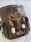Dakota Buffalo Leather Backpack - Emerson Leather - 3
