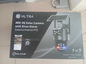 Ultra AOV 4G Solar Camera with Siren Alarm