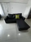 L-Shape Leather Sofa - 1