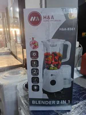 H&A 2-in-1 Blender with Multi-Miller