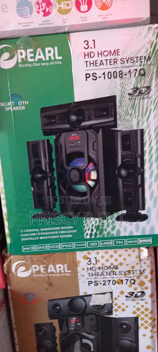 Brand New Pearl 3.1 Home Theater System - 1