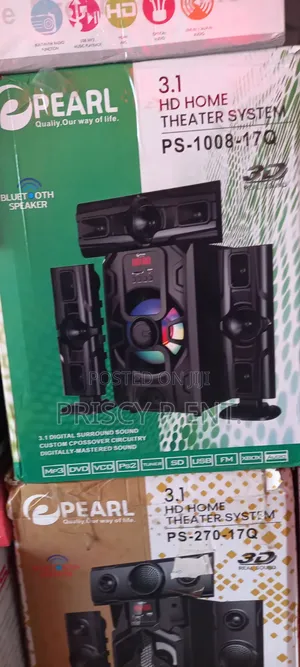 Brand New Pearl 3.1 Home Theater System